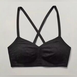 NWT-Athleta Black Ritual Lace Adjustable Bra, Large D-DD